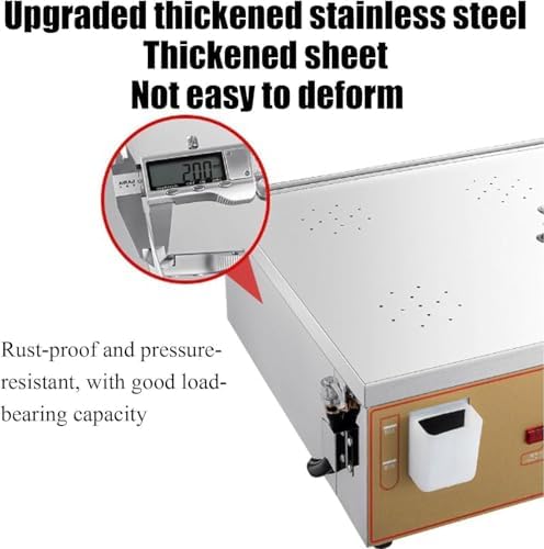 Commercial Electric Steamed Bun Machine, 2-Hole Steamer with Precise Temperature Control & Independent Water Supply for Perfect Buns & Dumplings, Ideal for Restaurants