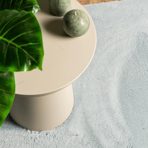 Tapis antidérapant et lavable bleu HUARTE 80 x 250 cm - 8