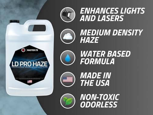 Líquido para máquina de humo LD Pro Haze 4 galones miniatura 2