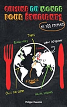 Paperback Cuisine du monde pour les étudiants: en 300 recettes [French] Book