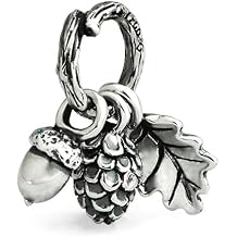 OHM Autumn Triumvirate Sterling Silver Bead