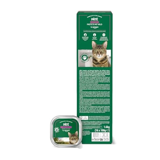 by Amazon Katzenfutter mit Wild, Pastete
