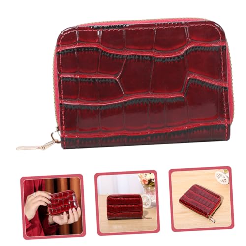 Women's Zipper Wallet Multi-card Slot Coin Purse Credit Card Holder Small Organizer for Outdoor3
