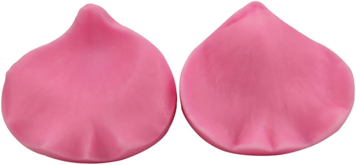 3sets 3d Petal Cake Molds Silicone Fondant Mousse Moulds Non-stick Sturdy for Celebrations Parties 2pcs*3