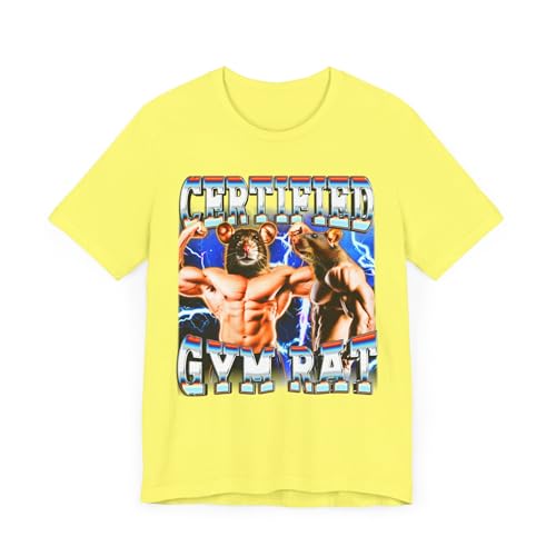 T-shirt gym lover meme contre la routine : haut de sport confortable