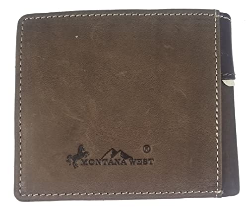Custom MW Don't Tread On Me Tooled Leather Bi-fold Wallet in Brown3