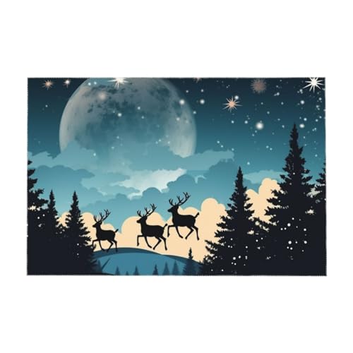 Nappe rectangulaire en tissu décoratif rustique haut de gamme - 3