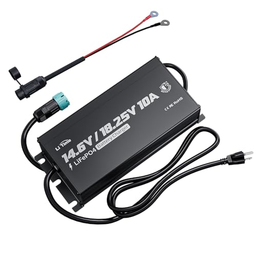 LiTime 16V(18.25V) 10A Mountable Lithium Battery Charger