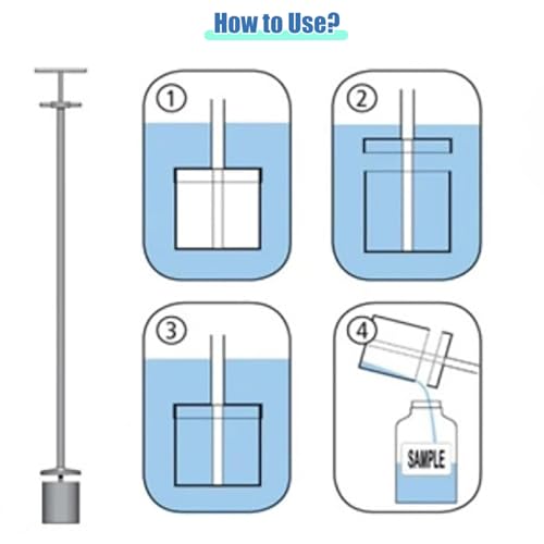 Tube d'échantillonnage de liquide au laboratoire pour l'analyse des matières visqueuses - 2