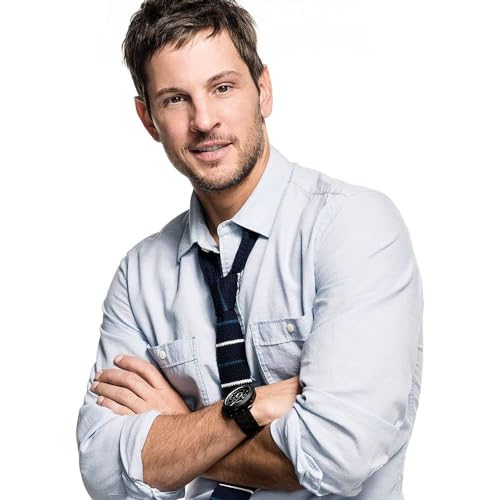 Fossil Machine uhr f&uuml;r Herren, Chronographenwerk mit Edelstahl- oder Lederarmband, Tiefschwarz, 45MM