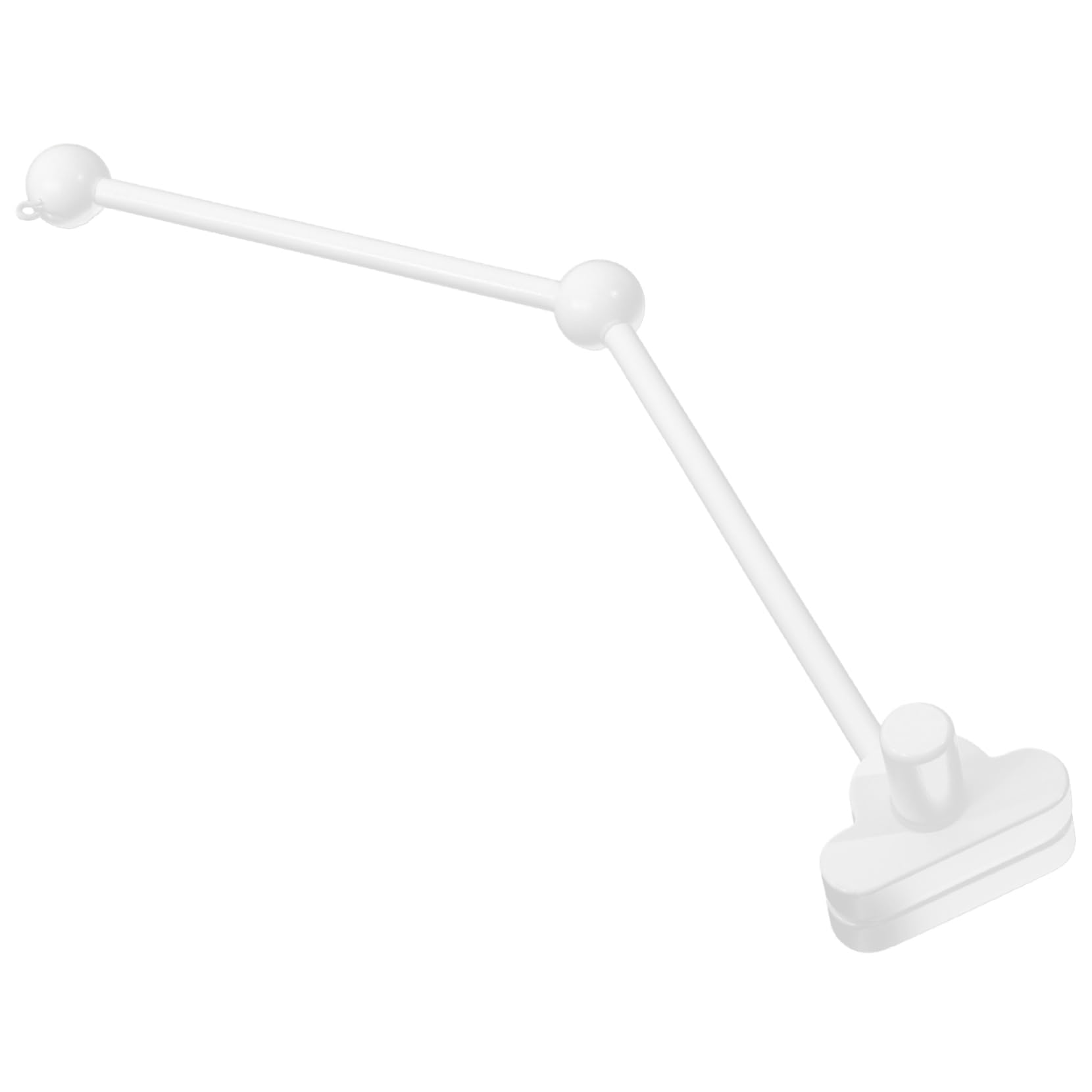 Sosoport Bed Bell Bracket Crib Mobile Arm Crib Accessory Cloud Shape Bed Bell Holder Baby Mobile Kit Easy Assembly Instructions