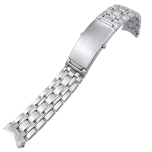 Bneguv 20Mm 22Mm 316L Stainless Steel Watch Band For Omega Seamaster 300M Speedmaster Planet Ocean 600 Watch Strap Bracelet Belt (Color : Silver, Size : 20Mm) #TOP5