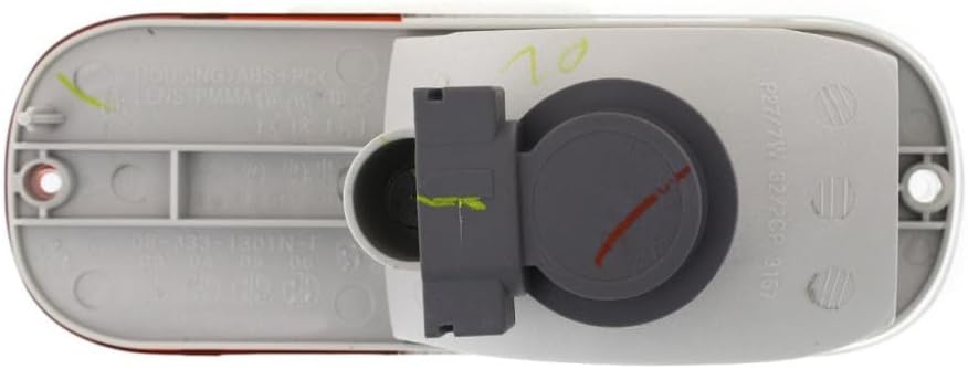 Carlights360 For Chrysler PT Cruiser 2001 02 03 04 2005 Tail Light Driver And Passenger Side | Pair | Rear | Inner | Excluded Bulbs | Clear & Red Lens | Replacement For CH2882101 | 5288752AD