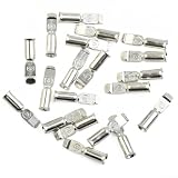 20 connettori terminali per cavi in rame da 50 A, per contatti stile Anderson, adatti a cavi da 6 a 12 AWG fino a 600 V, per connessioni di batteria, caricatori, sistemi di energia solare eolica