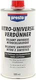 presto 171635 Diluant universel nitro 500 ml...