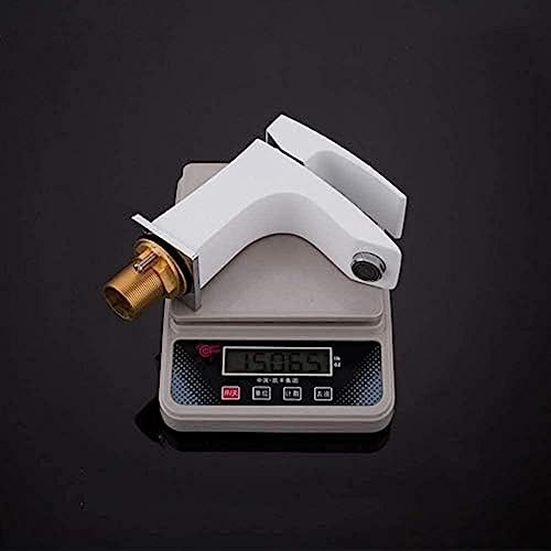 Grifo de lavabo cascada para baño y cocina con monomando de repisa 2