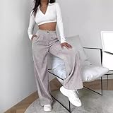 Zoom IMG-2 wanwen pantaloni velluto a coste Zoom IMG-2 wanwen pantaloni velluto a coste