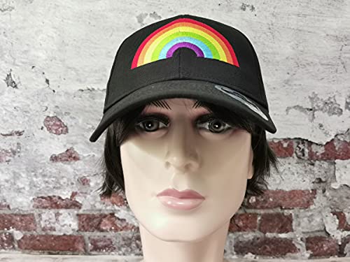 Rainbow Embroidered Snapback Baseball Caps & Hats For Men Women Girl, Adjustable Embroidery Trucker Hat Dad Hats #TOP5