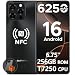 DOOGEESmart Note 58 Pro Mobile Phones, Android 16 Smartphone, 6250mAh& 32(8+24) GB+256GB/2TB, 6.75" HD+ 90Hz Display, 4G Dual SIM Free Unlocked Phones, Widevine L1, Fingerprint/Face ID/OTG/GPS/NFC