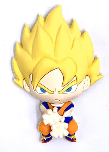 Imán 3D Dragon Ball Z Super Saiyan Goku miniatura 1