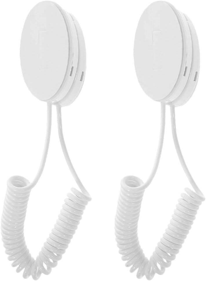 GANAZONO Tv Stand 2pcs Remote Control Tether Retractable Security Cable Lock for TV Remotes TV Remote Holder Remote Control Cable Leash Tether for Remote Control for TV DVD Game Console
