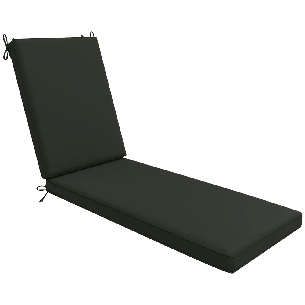EXZFW Sun Lounger Cushion, Recliner Chair Cushio n, Sunbed Cushions for Sun Loungers, Sunbed Mattress, Sun Lounger Mattress, Garden Patio Beach Cushions for Sun Lounger,Gray 47,188x58x8cm