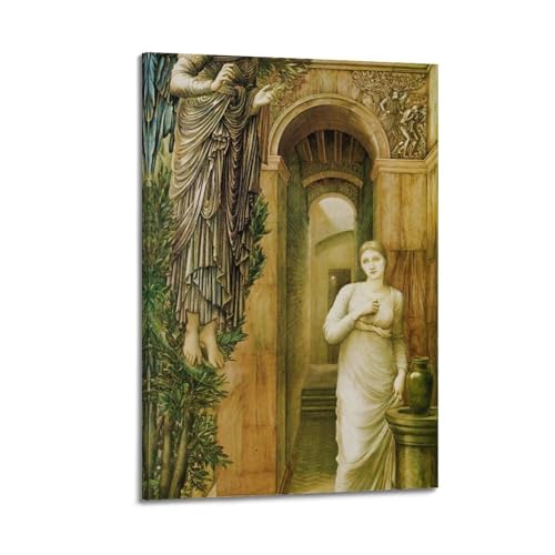 Toile L'Annonciation Burne-Jones : sublimez votre salon avec un art mural moderne