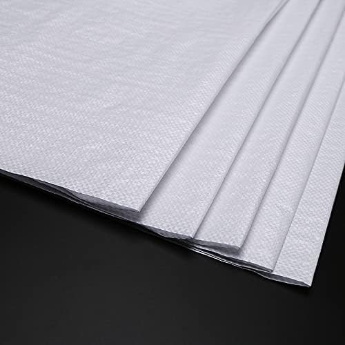 10 Sacs à Gravats 55x95 Cm – Polypropylène Résistant, Réutilisables Pour Chantier Et Jardin