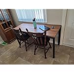 Modern 48 Inch Computer Desk for Home Office - Sleek and Sturdy, Ideal for Work and Study, Multi-Purpose Table for Writing, Dining, and Workstation, Suitable for Office and Home Office Use - Image 2