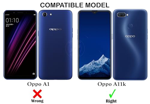 Image of Jkobi Lifetime Anti-Yellow Clear Back Cover Case for Oppo A11k (Sleek Hard Crystal | Shockproof and Camera Protection)