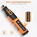 4V Cordless Rotary Tool Kit with 80Pcs, 4000mAh Long-lasting Battery, 6 Speeds 8000-28000RPM Rotary Tool with Digital Display for Cutting, Sanding, Polishing, Drilling, Engraving, DIY Crafts(Orange) gallery 2