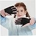 Ckuakiwu Ski Gloves for Kids Aged 6-12 5-Finger Touchscreen Coldproof Ice Skating Gloves with Non-Slip Palms Elastic Wrist Kids Ski Gloves with Anti-Lost Buckle for Winter Sports,Ski Gloves