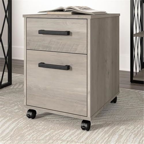 Bush Furniture City Park 2 Drawer Mobile File Cabinet, Driftwood Gray - Image 8