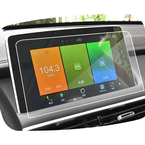 Film en verre trempé pour MG HS 2018 2019 : protection d'écran GPS de voiture durable