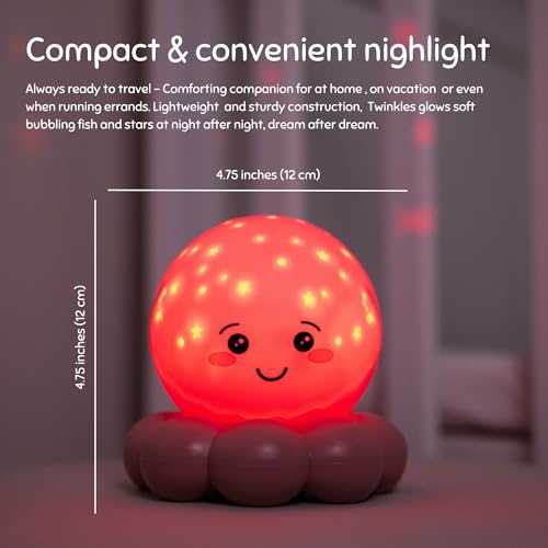 Cloud B Twinkles To Go Octo projecteur etoile rose chambre bebe