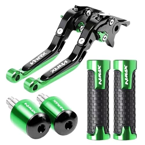 Poignées de Guidon Moto et Leviers en Aluminium CNC pour Yamaha NMAX 160