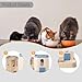 AWHAO Dispensador Automático de Comida para Gatos 2 en 1 Imagen de AWHAO Dispensador Automático de Comida para Gatos 2 en 1