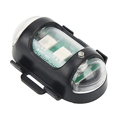 Luz de señalización para dron con 3 Modos y 4 Colores, Carga Type C, luz estroboscópica -colisión para Drones, Coches de Control Remoto, Bicicletas y Motocicletas