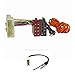 Produktbild tomzz Audio 7038-001-1 Radio Anschluss Montage Set kompatibel mit Nissan Almera Altima Murano Navara Qashqai Tiida X-Trail 370Z Pathfinder Infiniti auf 16pol ISO Norm