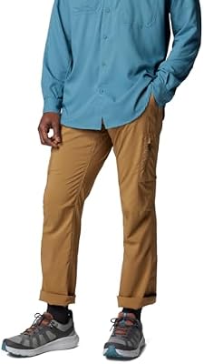 Columbia Hombre Pantalones Utilitarios, Silver Ridge