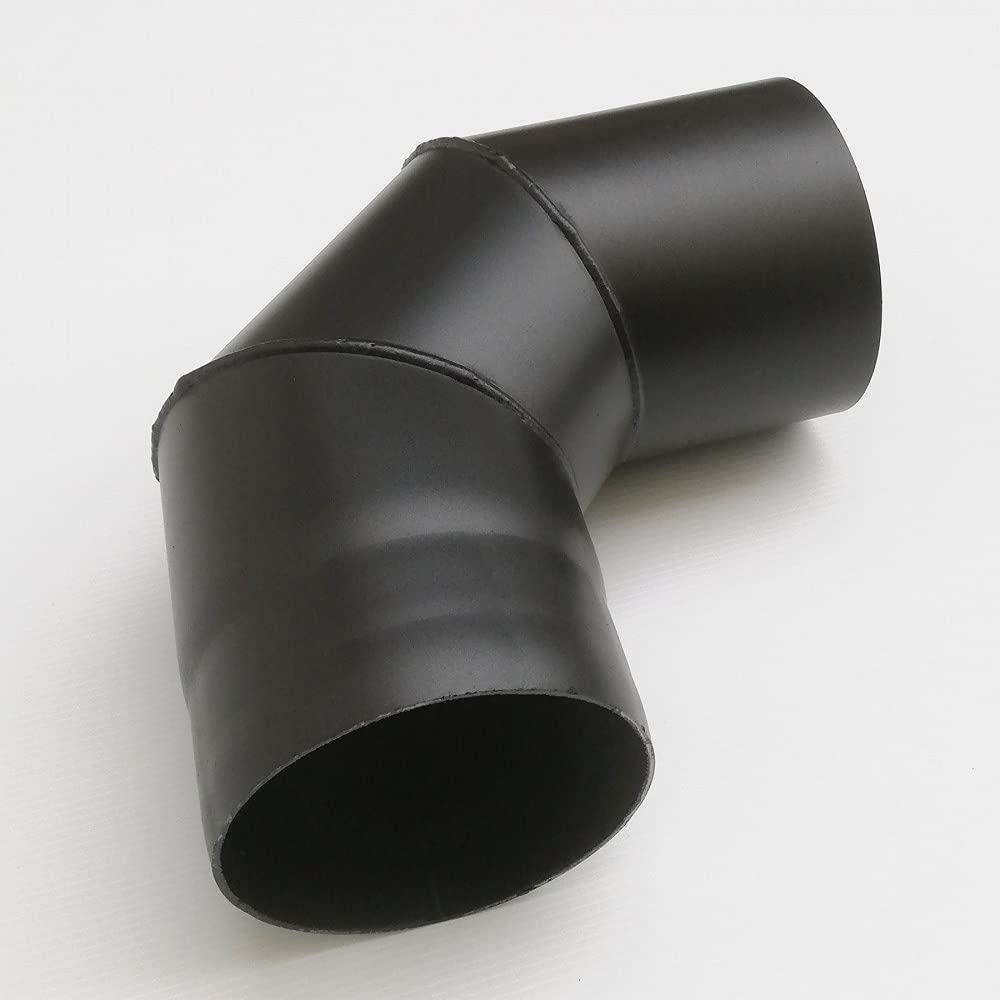 Aflex raccordo per stufa a legna - camino curva MF a 90 gradi (200mm)
