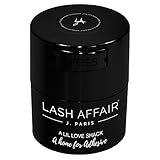 Eyelash Extension Glue Storage Container Black | Airtight Container for Lash Extension Supplies |...