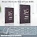 LParkin Premium PU Leather Bible Cover Case for Men and Women - Durable Bible Case with Adjustable Strap, Ideal Christian Gifts, with God All Things are Possible - Medium