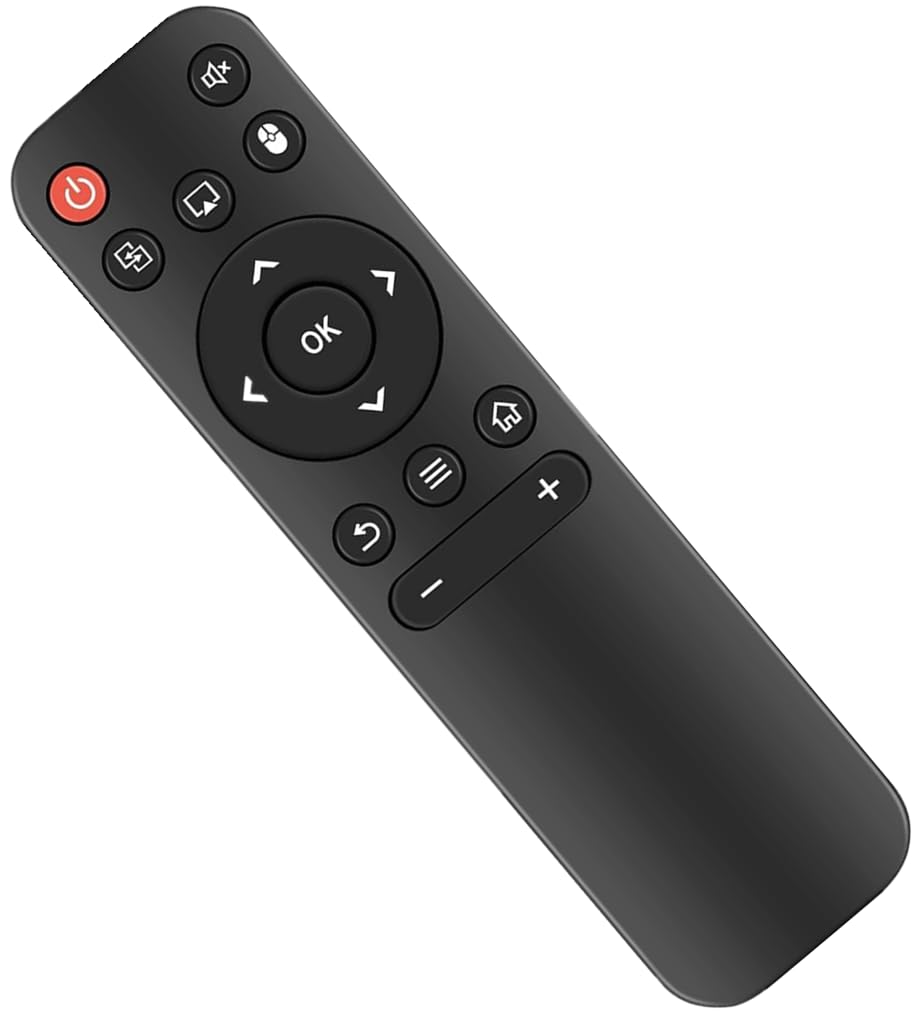 AWO Replacement Remote Control Compatible for Magcubic HY300,HY300Pro,HY320,HY320Mini,Xgody HY300Pro,Thunrlge HY300,Hippus HY300Pro,Aubor HY300Pro,Maypug P1 Mini Projectors | for Xgody HY300Pro,Thunrlge HY300,Hippus HY300Pro,Aubor HY300Pro,Maypug P1 Projectors