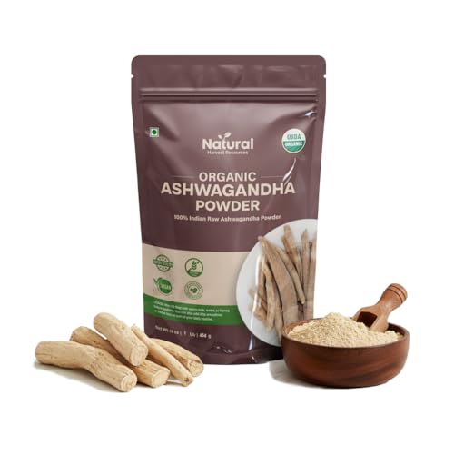 Ashwagandha Powder | 100% Raw & Natural Indian Ashwagandha | Helps In Anxiety, Stress & Improving En...