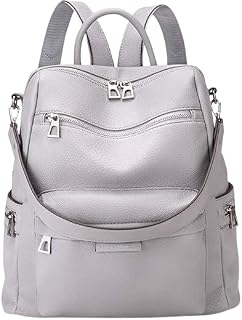 TrueArch Leather Backpack for Women Elegant Backpack Purse Ladies Leather Shoulder Fitting Rakhi Gift for Sister, Mother B... Price In India