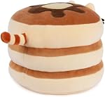 GUND Pusheen Le Chat Pancake Squisheen peluche, le jouet squishy animal farci pour les âges 8 et debout, Brown, 6”
