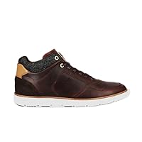Wild Rhino Men's Cape High Top Sneaker, Dark Brown, EU 44/US 11