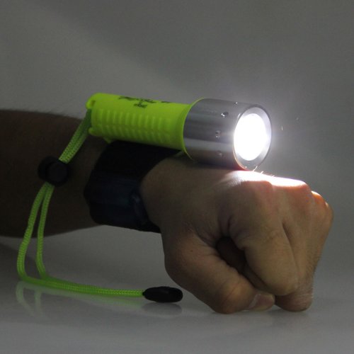 image for Tipmant Cree Xm-L T6 1600 Lumens LED Diving Flashlight Underwater Scub