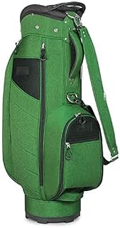 LEIRUO Ultralight Golf Bag 5 Way Dividers Golf Stand Bag Durable Golf Club Bag With Backstrap Shoulder Training Practice Golf Bag for Course Golf Club Sunday Bag